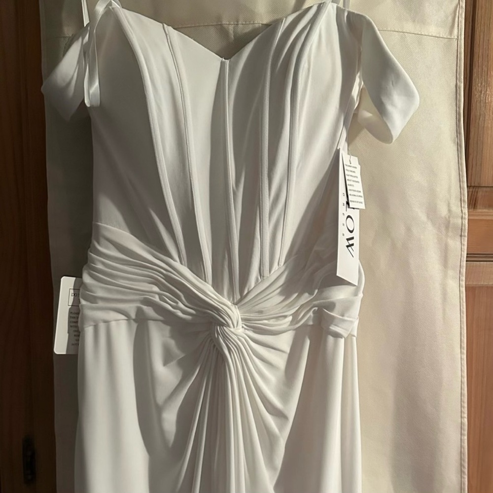 Glow White Dress